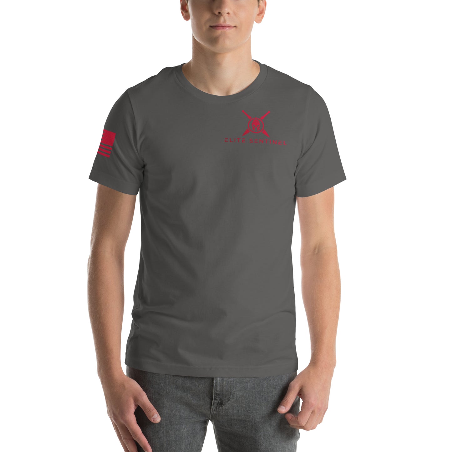 Elite Sentinel Logo (Red) T-Shirt