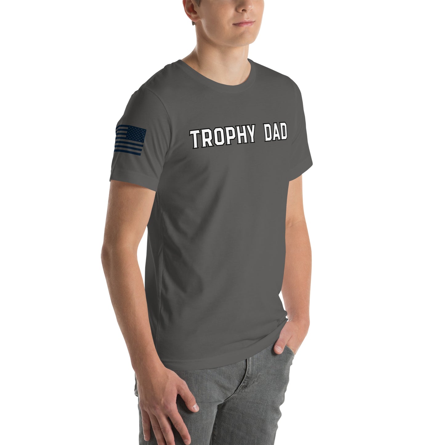 Trophy Dad T Shirt (Dark)