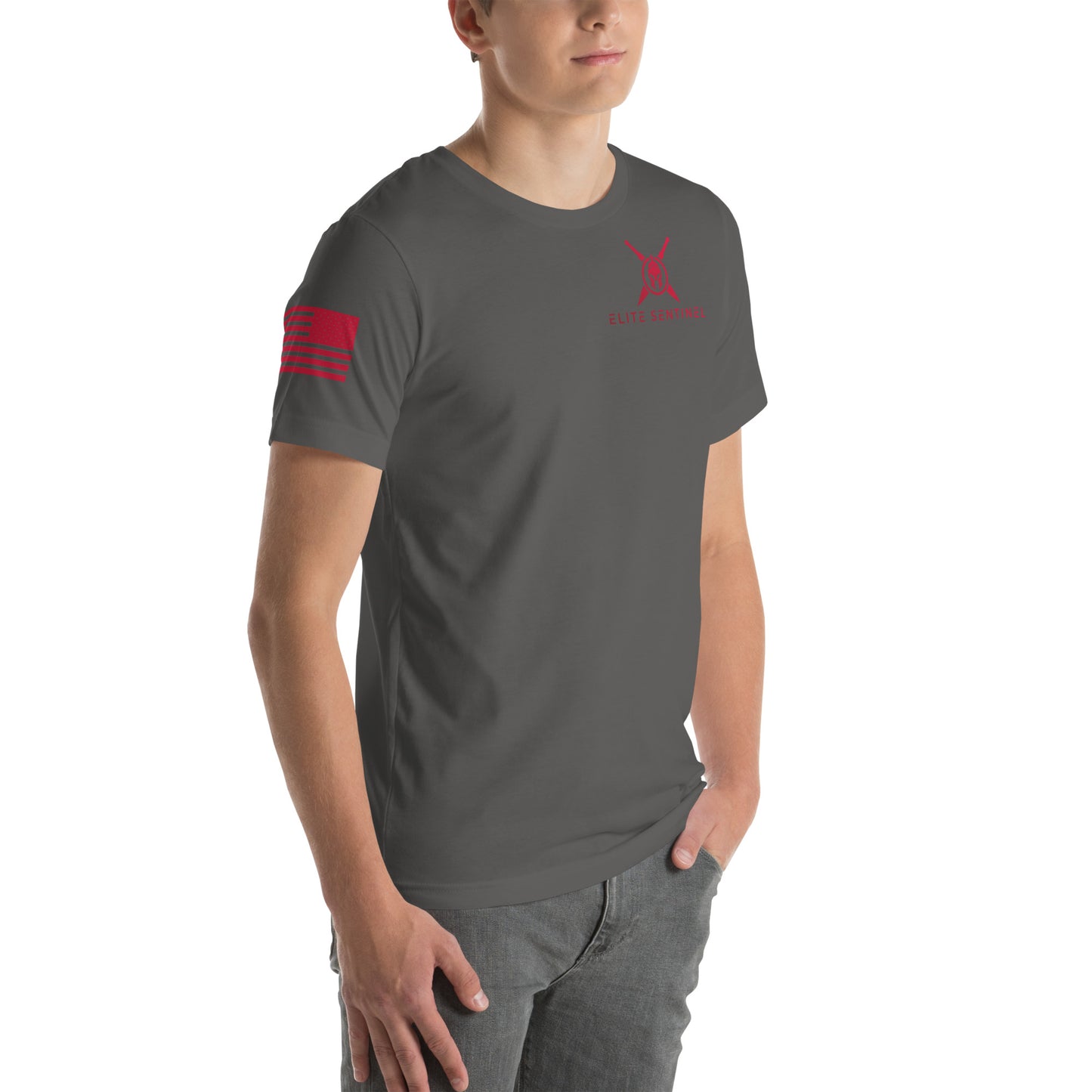 Elite Sentinel Logo (Red) T-Shirt