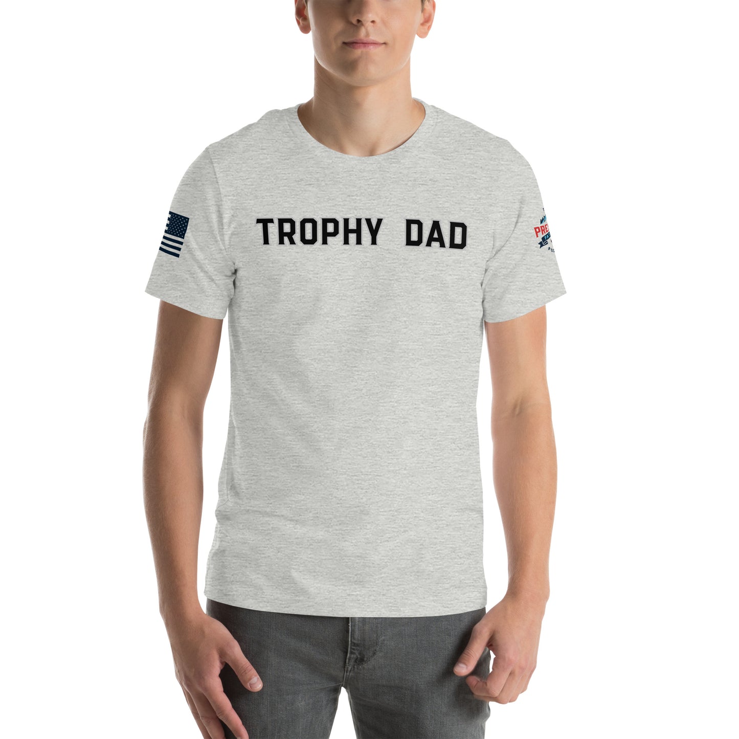 Trophy Dad T Shirt (Light)