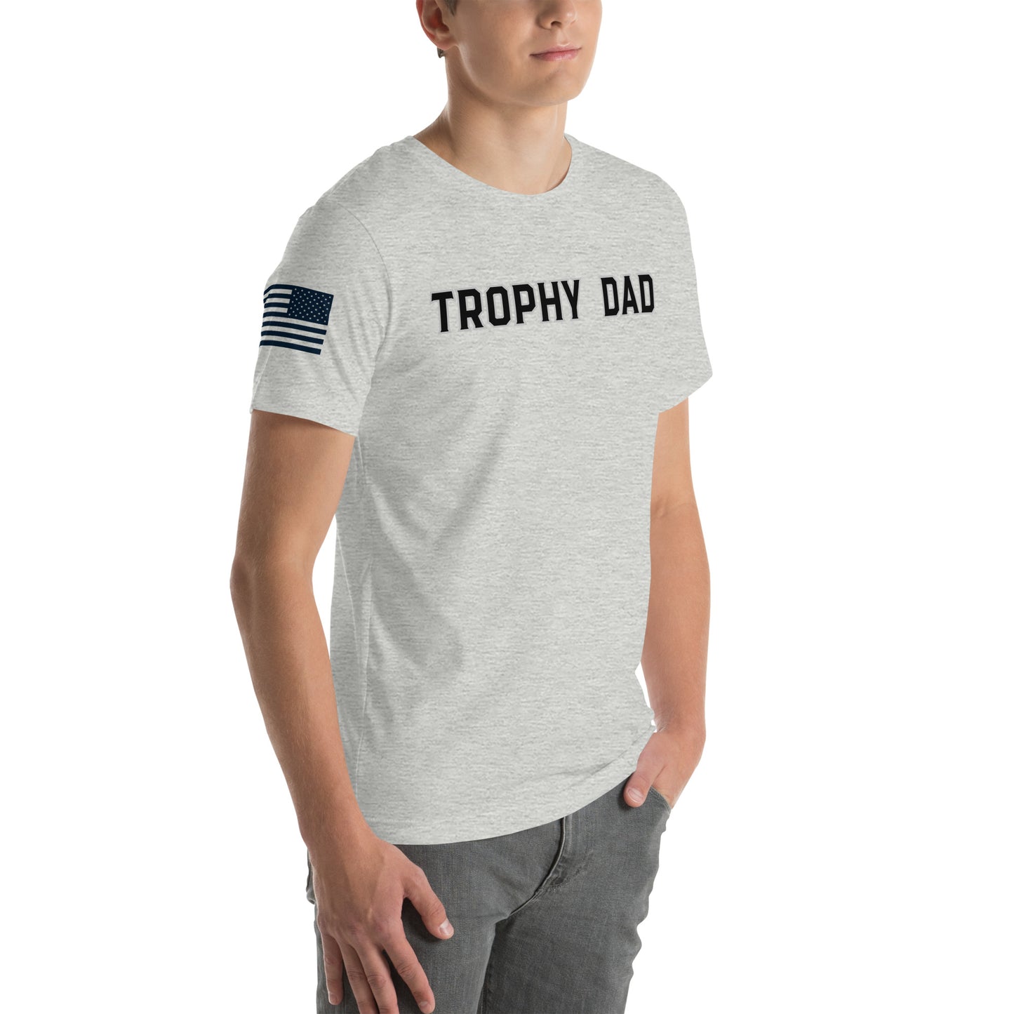 Trophy Dad T Shirt (Light)