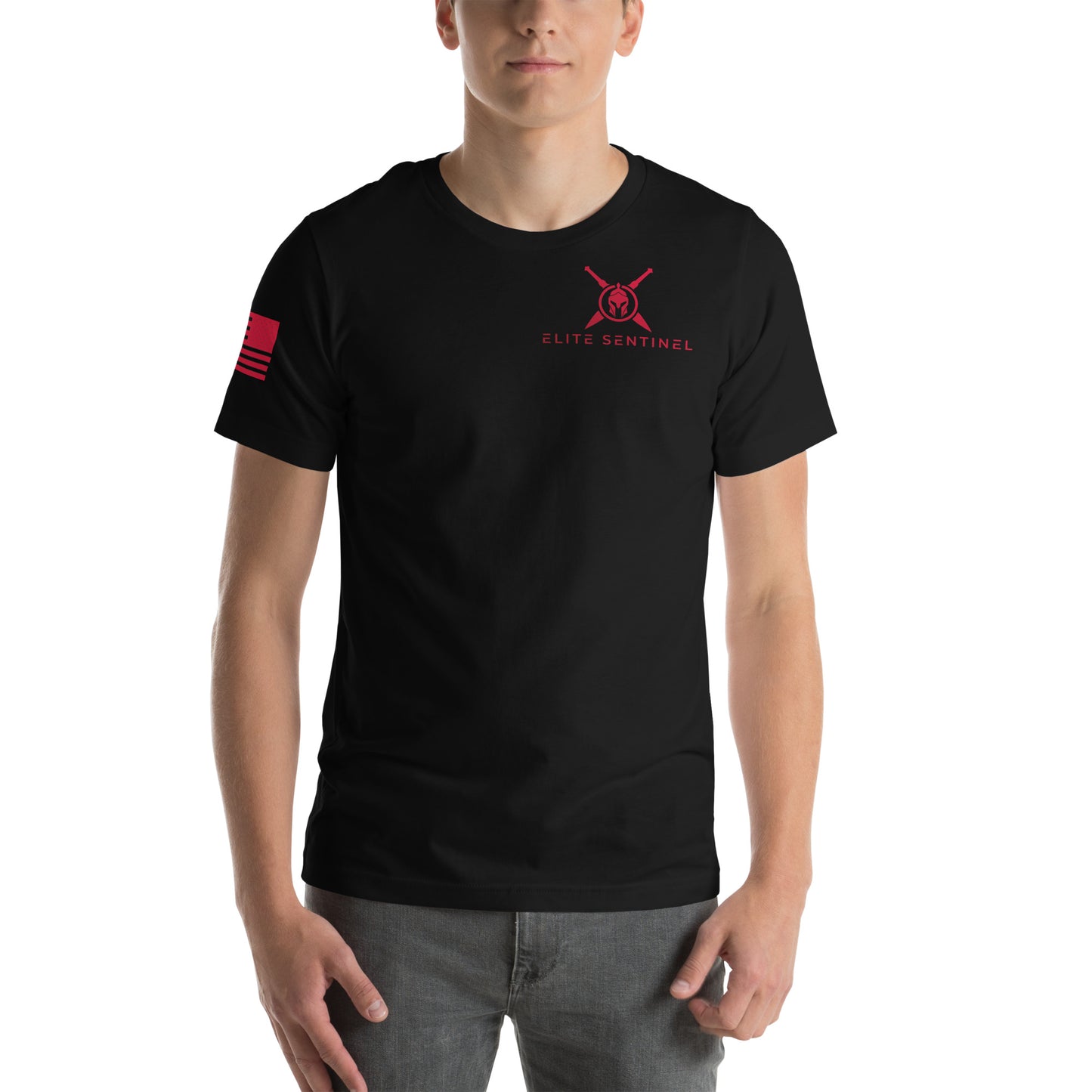 Elite Sentinel Logo (Red) T-Shirt