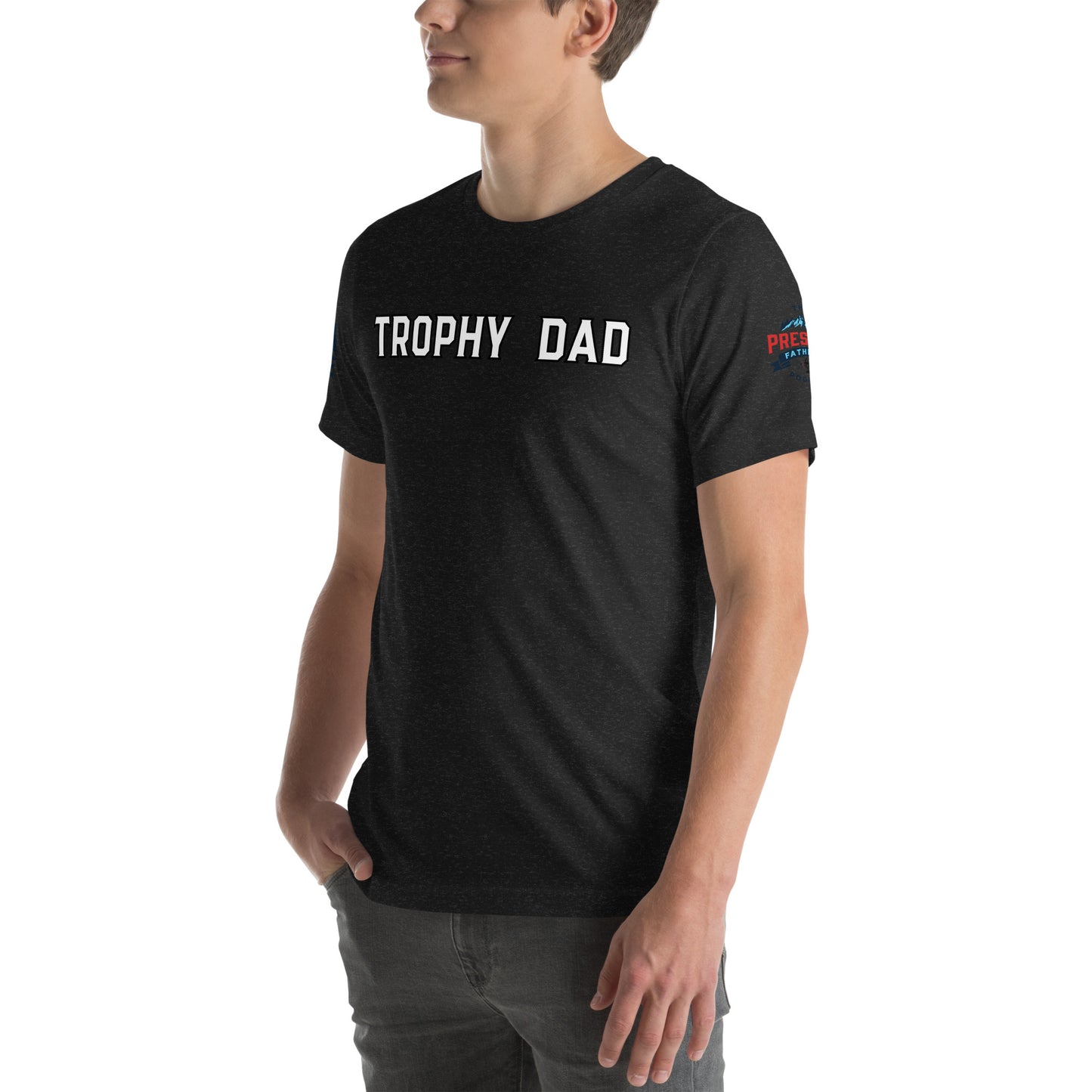 Trophy Dad T Shirt (Dark)