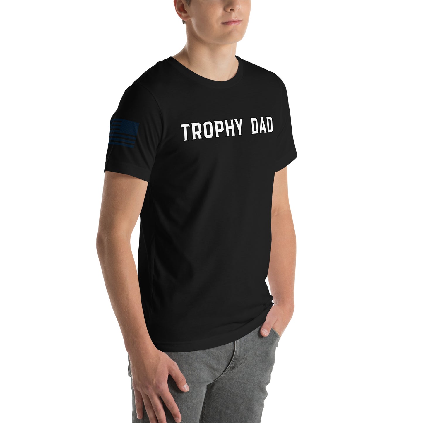 Trophy Dad T Shirt (Dark)