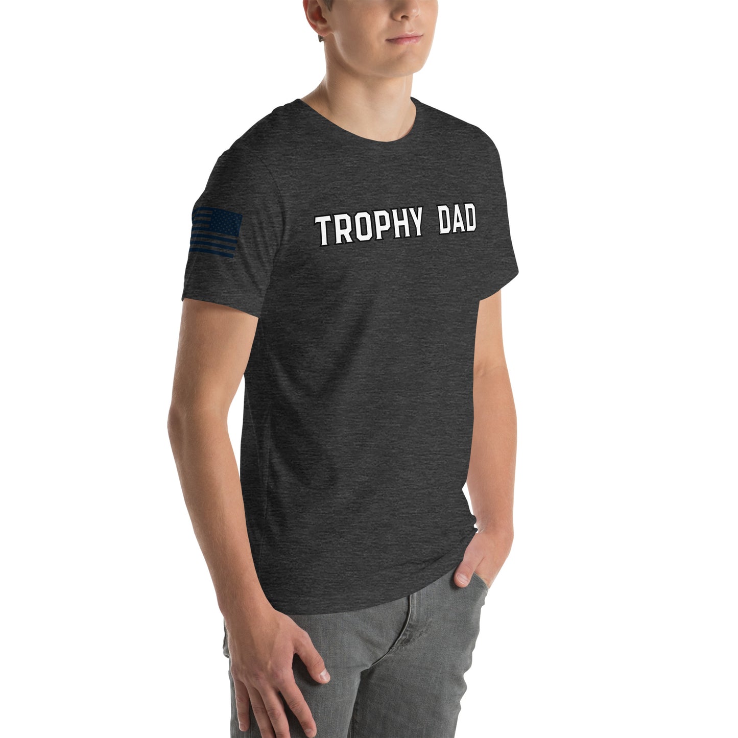 Trophy Dad T Shirt (Dark)