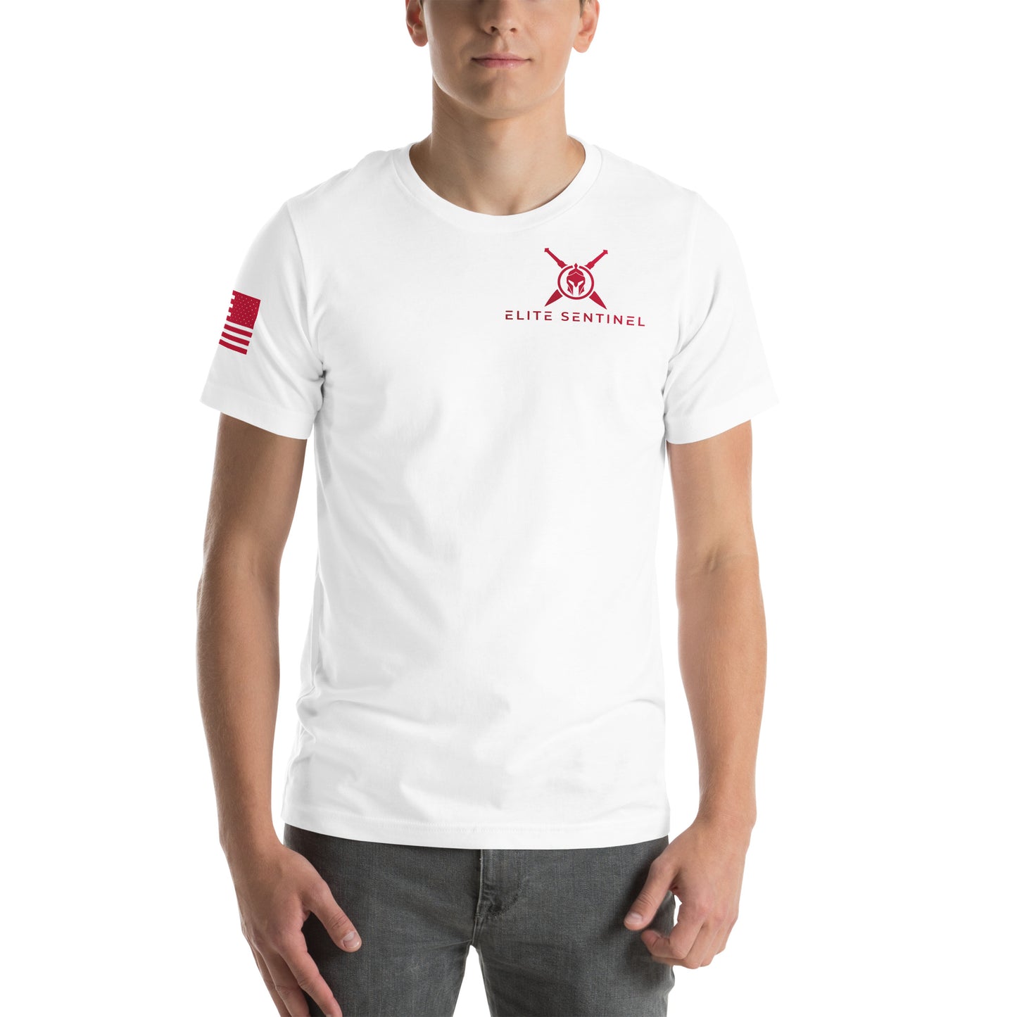 Elite Sentinel Logo (Red) T-Shirt