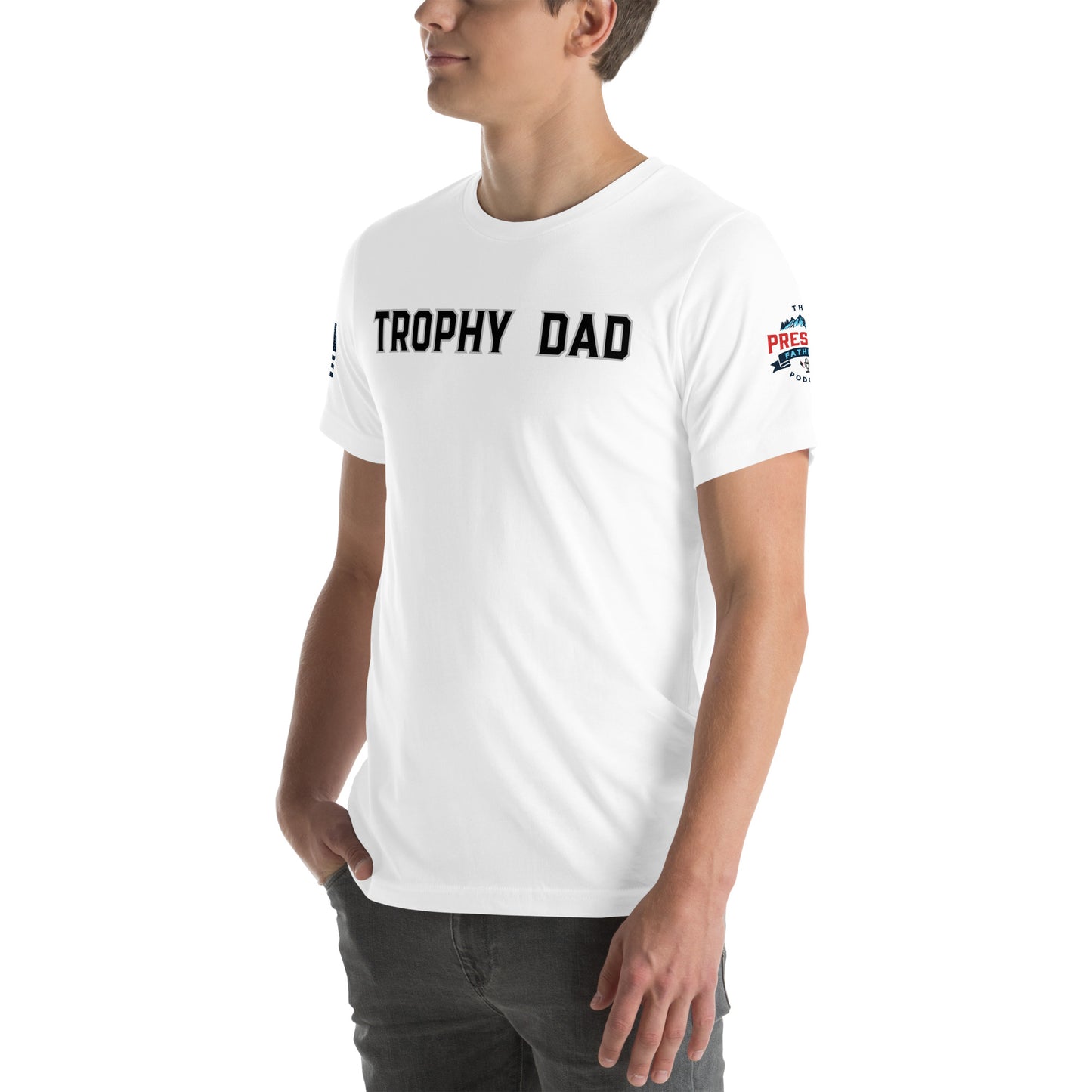 Trophy Dad T Shirt (Light)