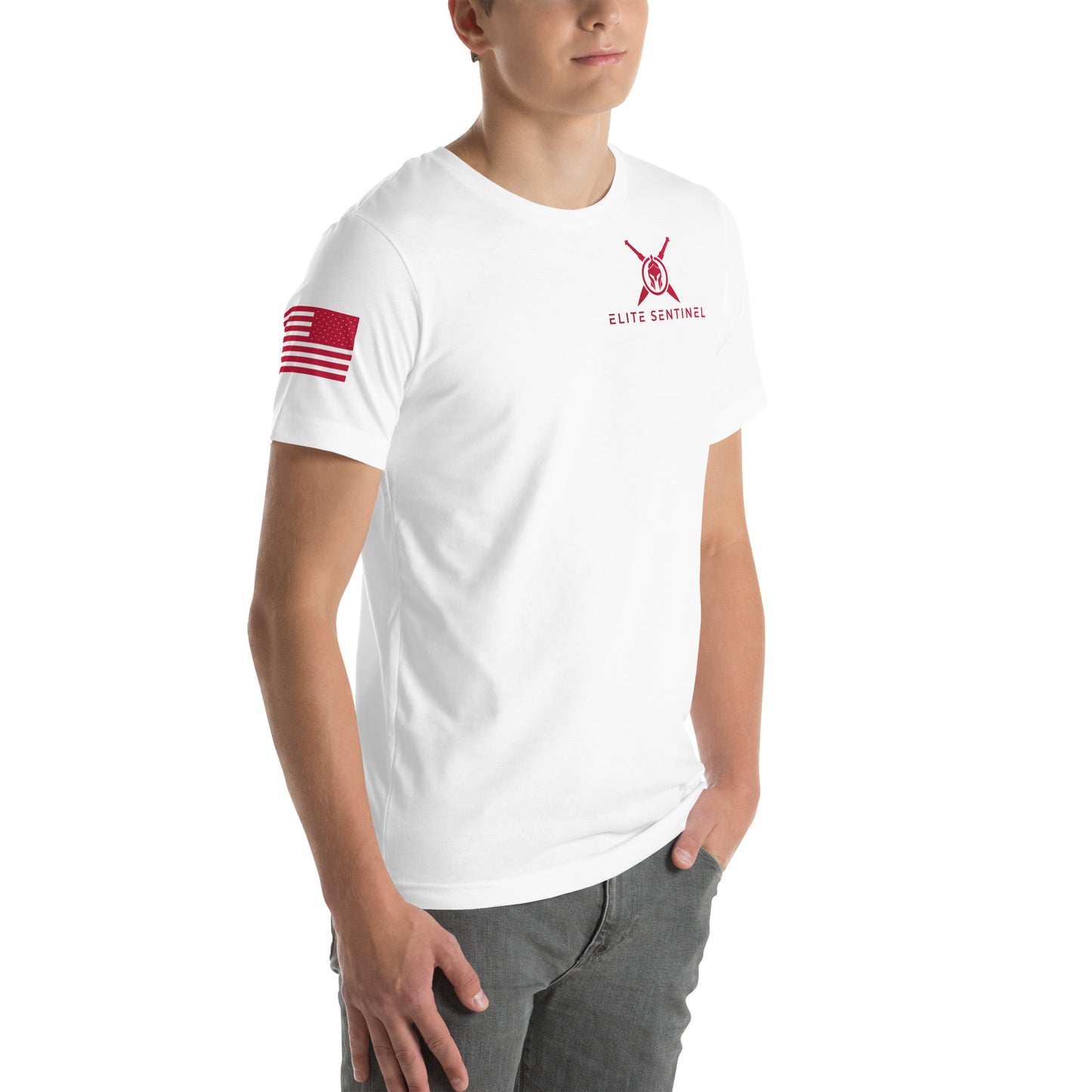 Elite Sentinel Logo (Red) T-Shirt